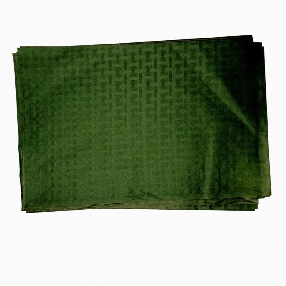 Lot of 75 10 x 15‎ Richloom Fabric with Coordinating Green Pink Pieces Quilting